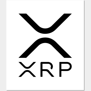 Ripple XRP - SMALL Symbol Posters and Art